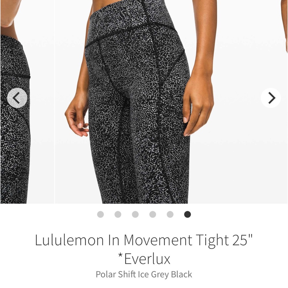 Lululemon Athletica In Movement Tights